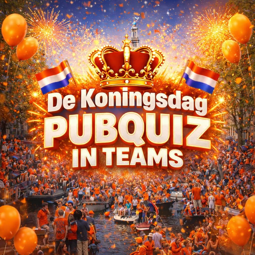 de koningsdag pubquiz in teams